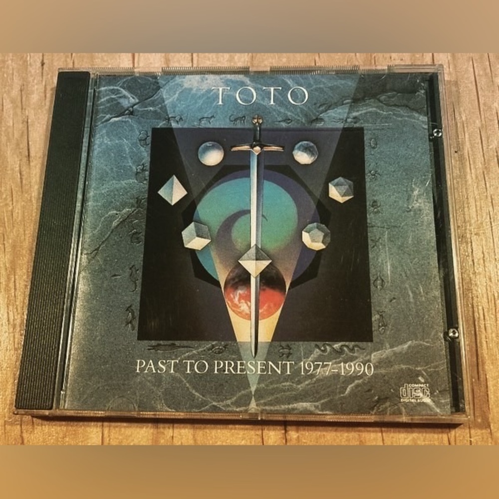 Toto - Past To Present 1977-1990 CD 90s US press journey foreigner chicago asia